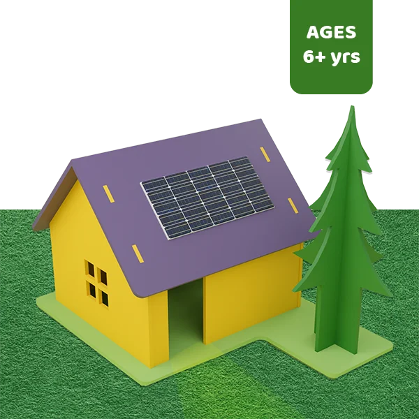 Solar House | STEM Kits for Kids | 6+ years